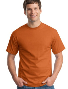 custom embroidered Custom embroidered Hanes® - Tagless 100% Cotton T-Shirt. 5250.