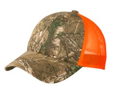 custom embroidered Port Authority ® Structured Camouflage Mesh Back Cap. C930 