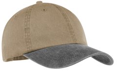 Custom Embroidered Port & Company ® -Two-Tone Pigment-Dyed Cap. CP83