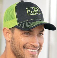 custom embroidered Port Authority ® Snapback Trucker Cap. C112