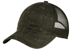 custom embroidered Port Authority ® Pigment Print Mesh Back Cap. C927