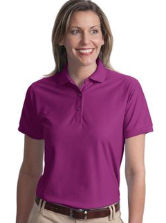 custom embroidered Port Authority ® - Ladies Silk TouchT Polo. L500 